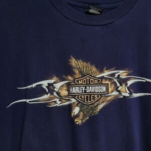 Harley‎ Davidson Motorcycles T-Shirt Mens XL Marietta Atlanta Georgia Eagle